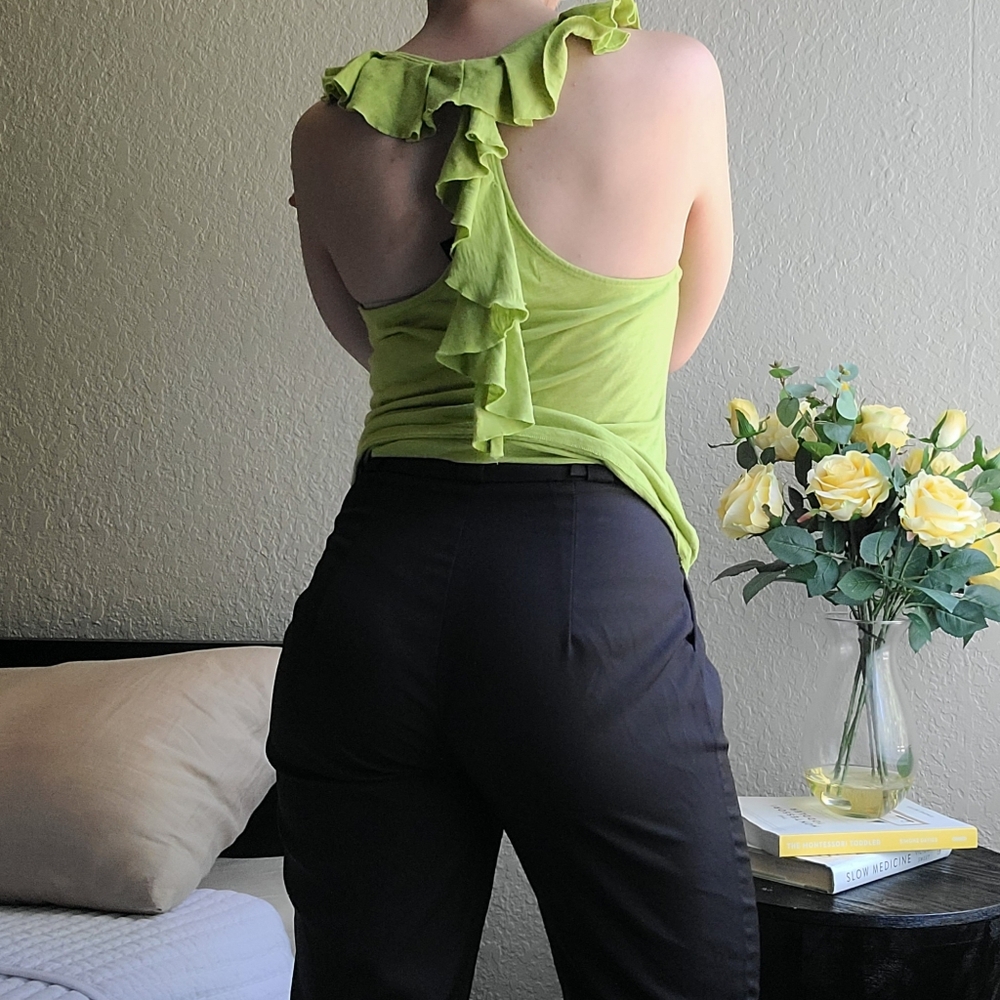 Abercrombie Ruffled Top - Picture 5 of 9